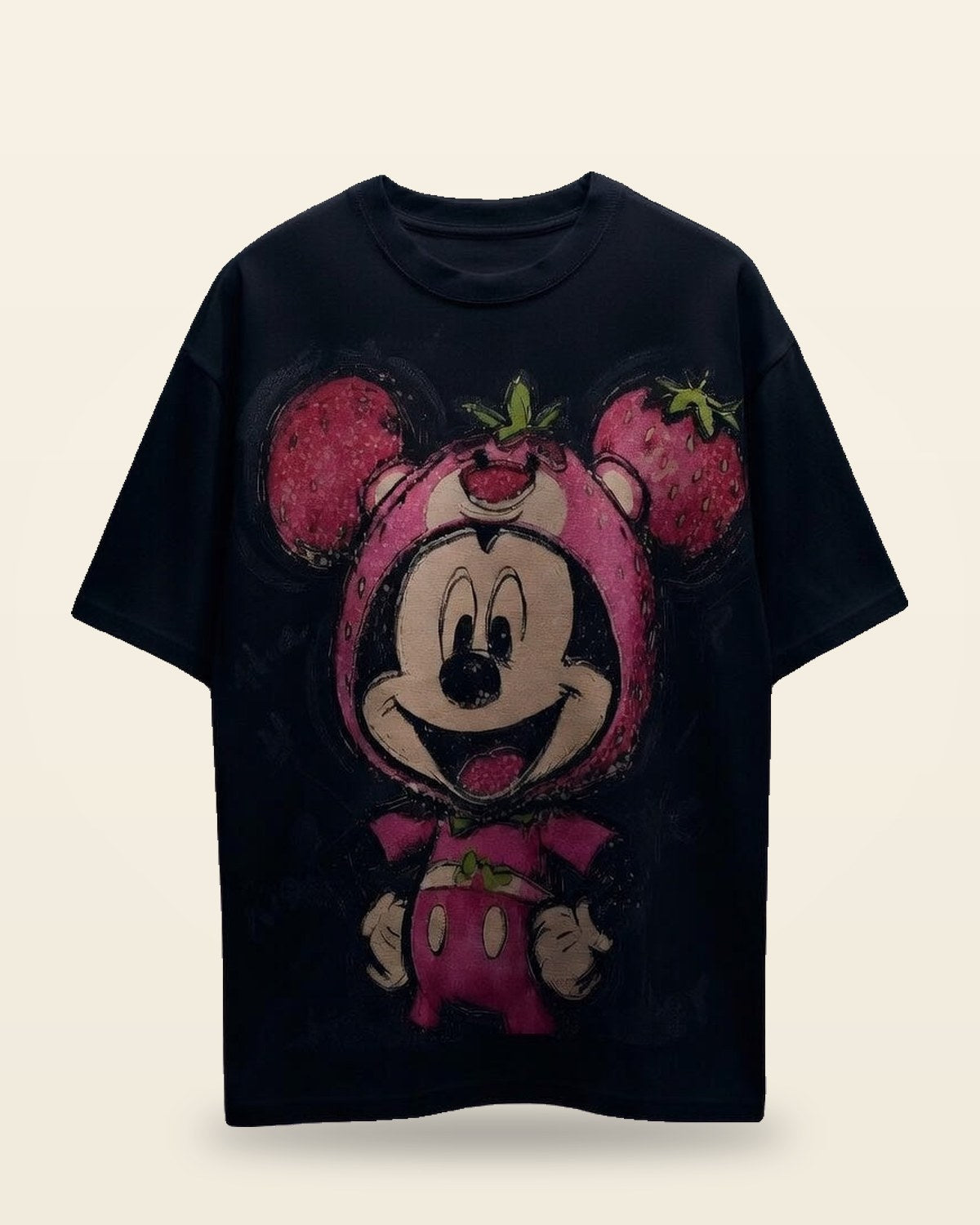 Iconic Fit Oversized Tee — Graphic Print