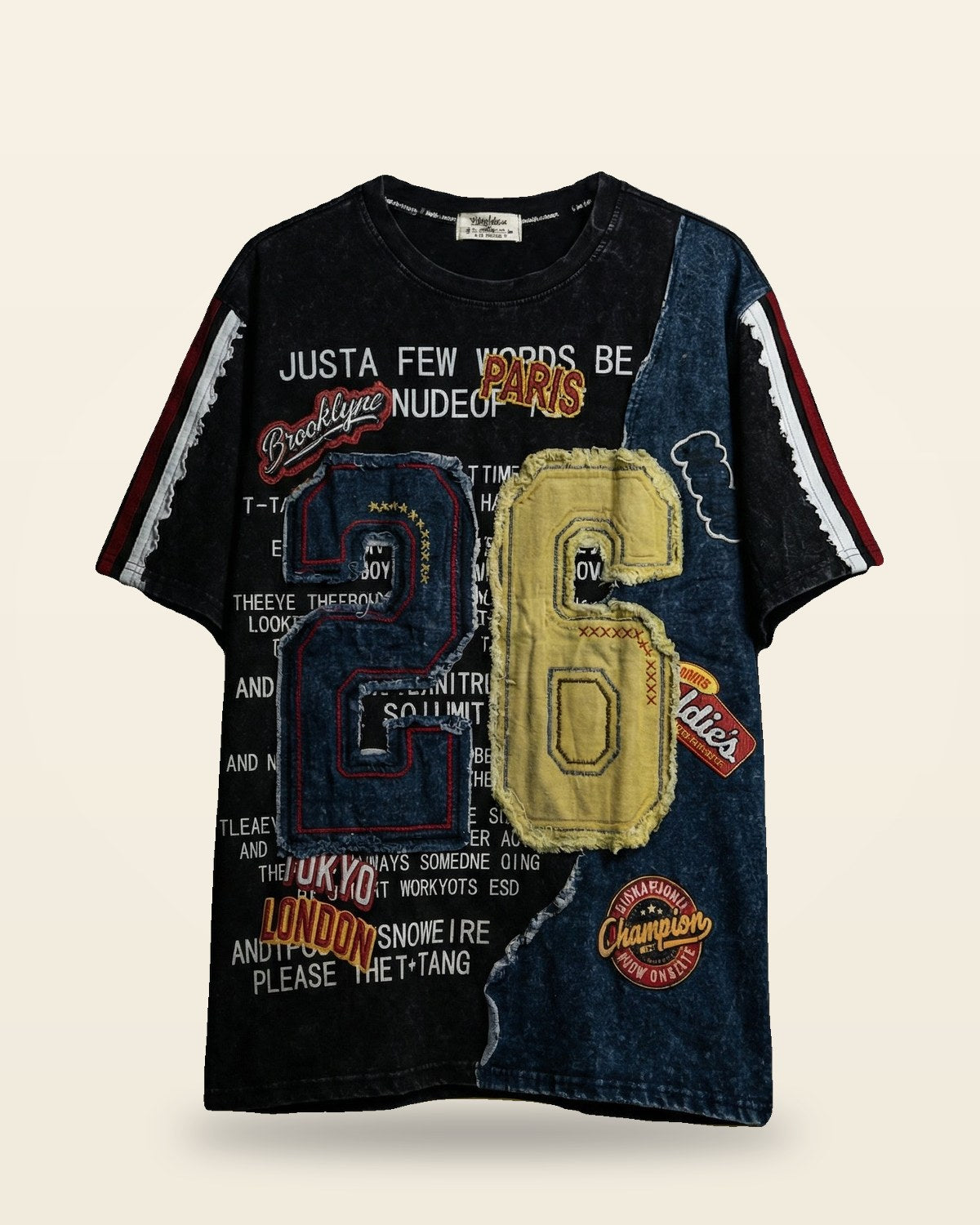 Legacy League 26 Oversized Tee — Smooth Cotton Multicolor Fit