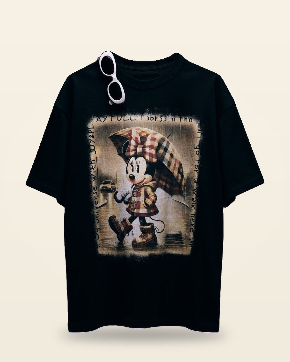 Main Character Energy Oversized Tee — Drop Shoulder Heavyweight Cotton