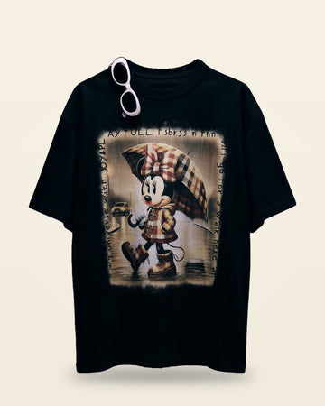Main Character Energy Oversized Tee — Drop Shoulder Heavyweight Cotton