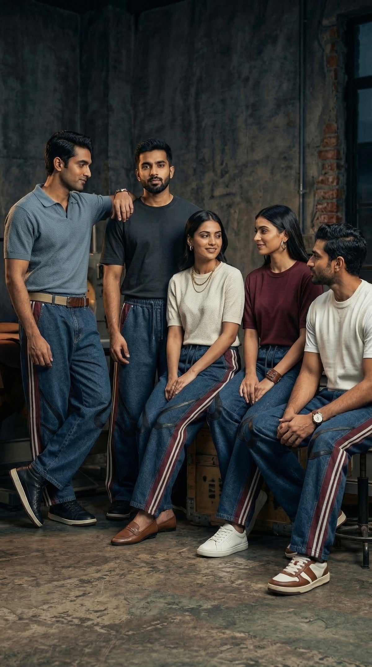 Game On Tapered Lower — Relaxed Fit in Blue — view 4