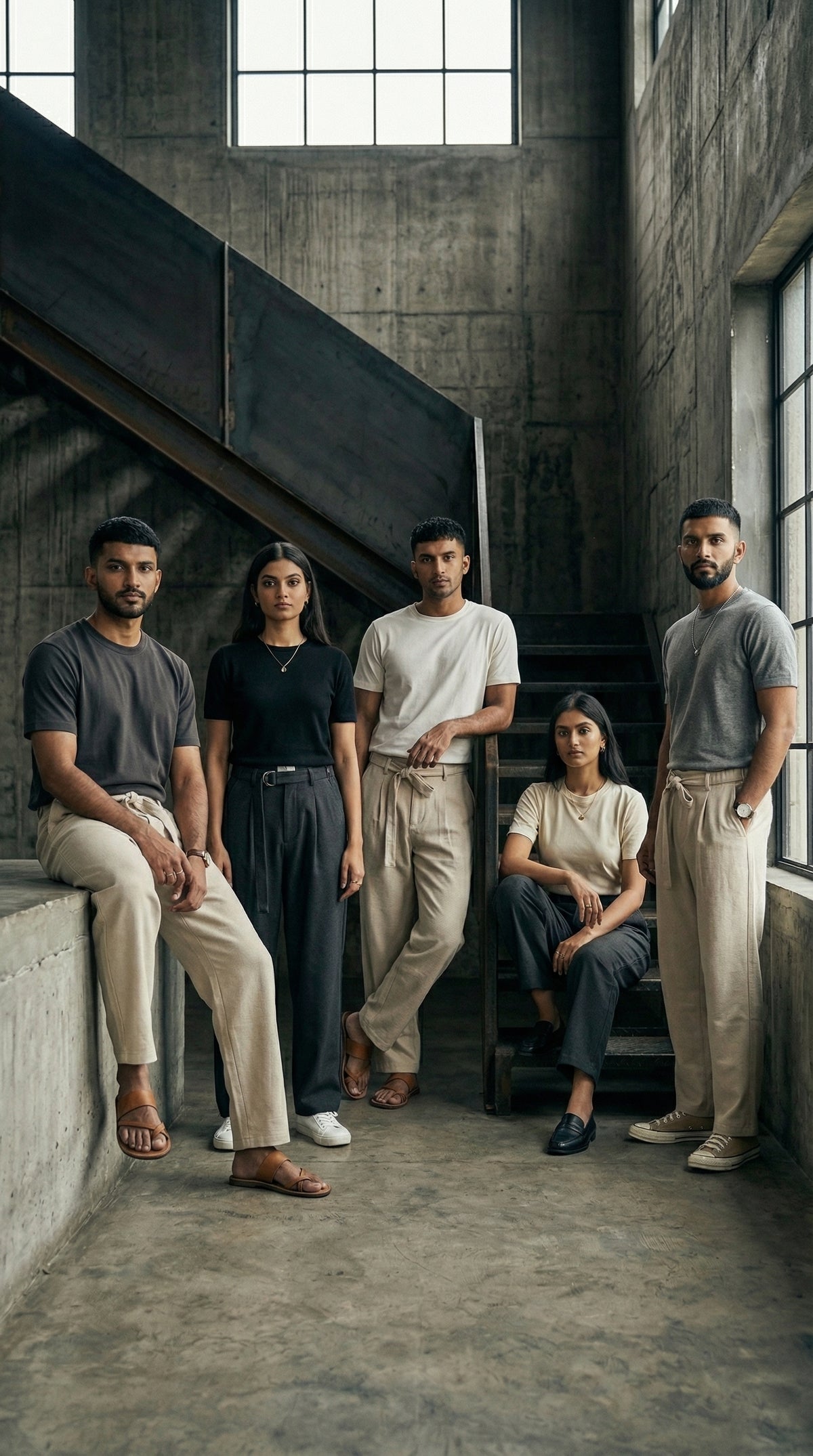So Simple Tailored Trouser — Relaxed Fit Premium Cotton — view 5