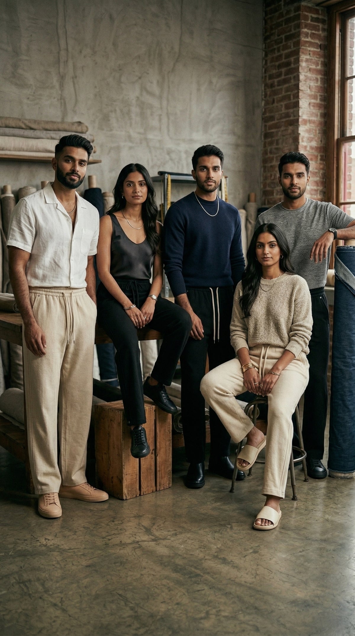 So Simple Tailored Trouser — Relaxed Fit Premium Cotton — view 10