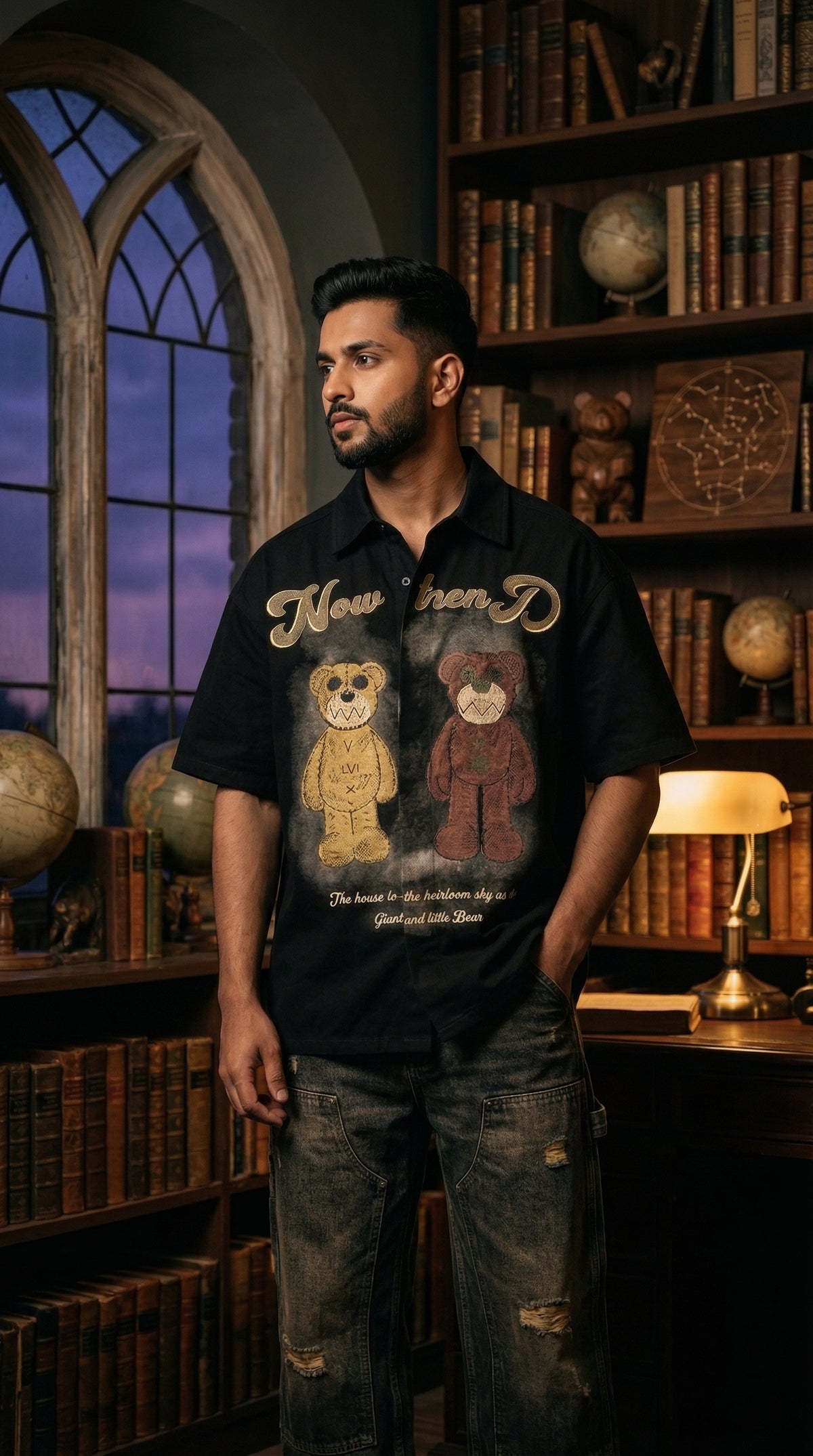 Oversized Casual Shirt — Smooth Breathable Fabric Fit — view 2