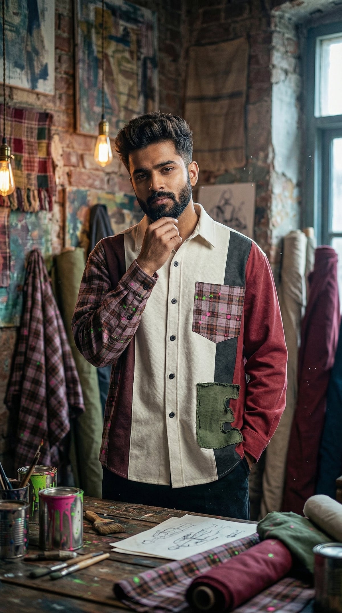 Mr. More Oversized Shirt — Universal Fit Casual Shirt — view 9