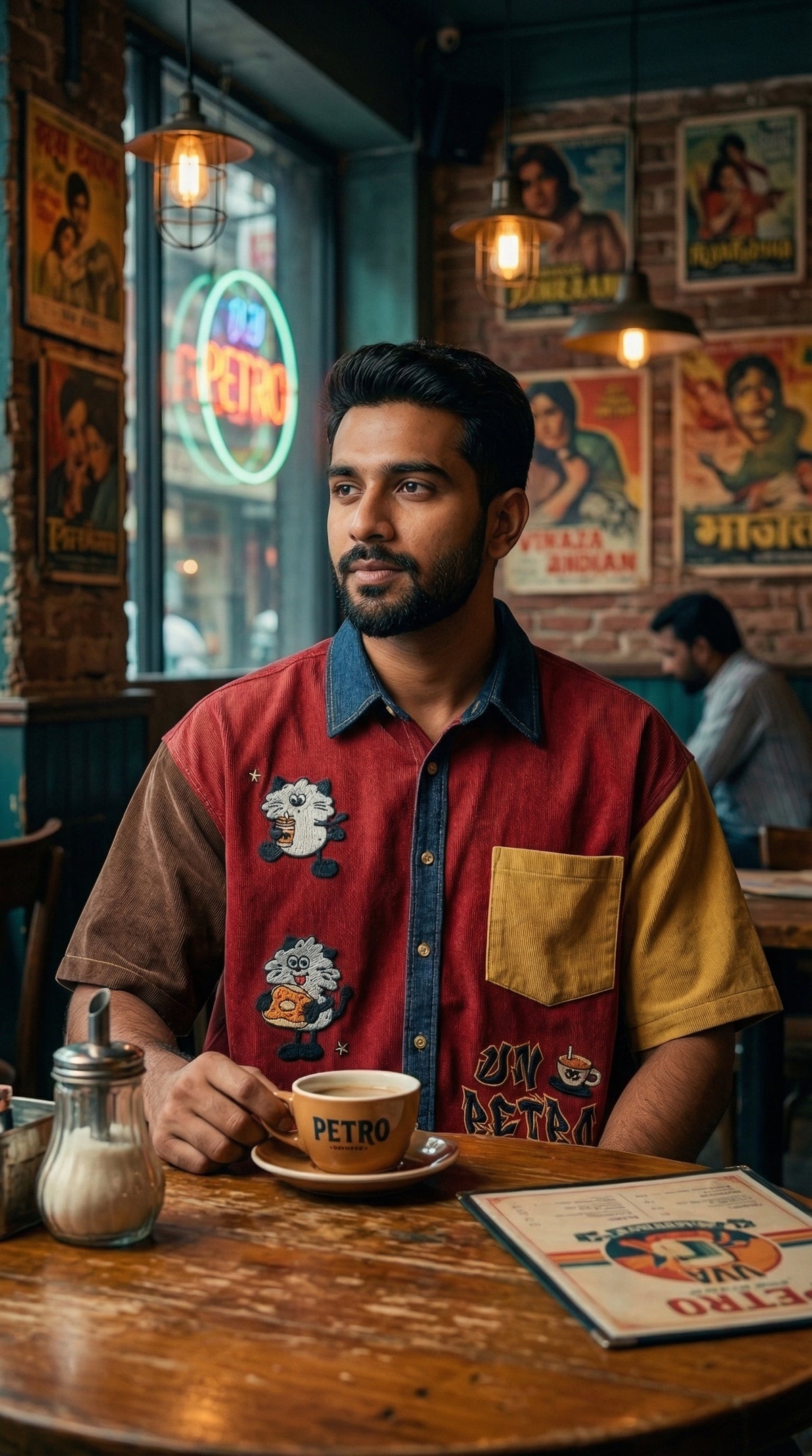 Un-Retro Oversized Shirt — Smooth Fabric, Elevated Details — view 5