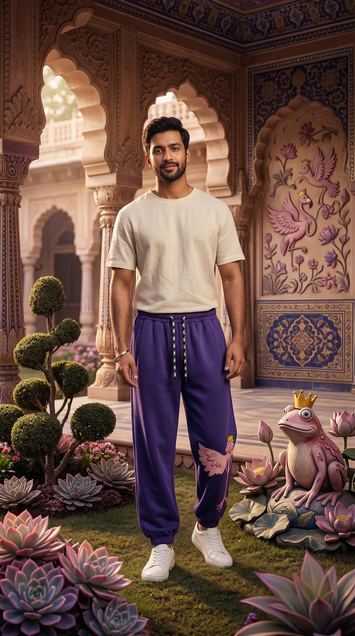 So High Fly Lowers — Elasticated Waist, Tapered Fit — view 7