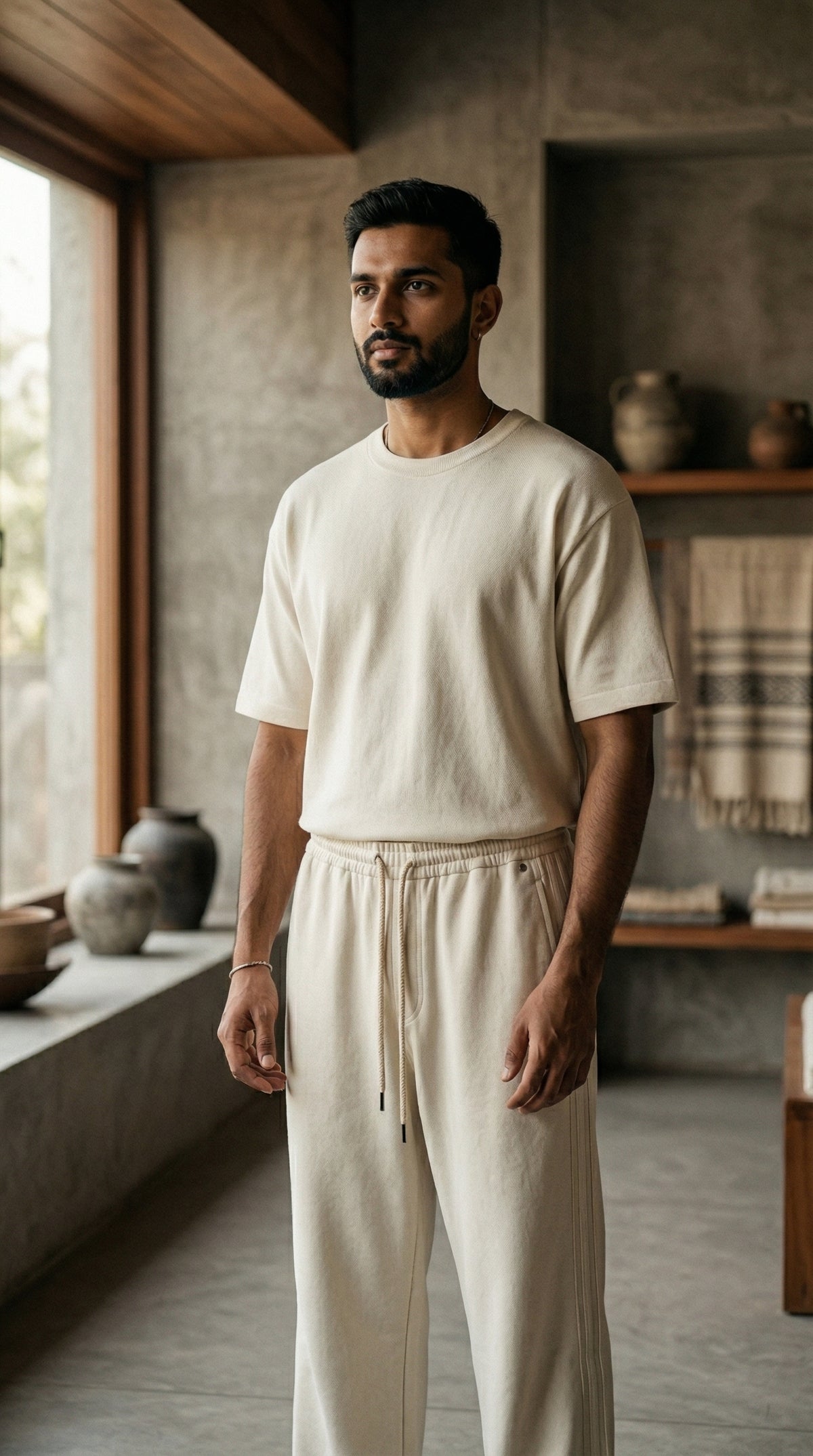 So Simple Tailored Trouser — Relaxed Fit Premium Cotton — view 9