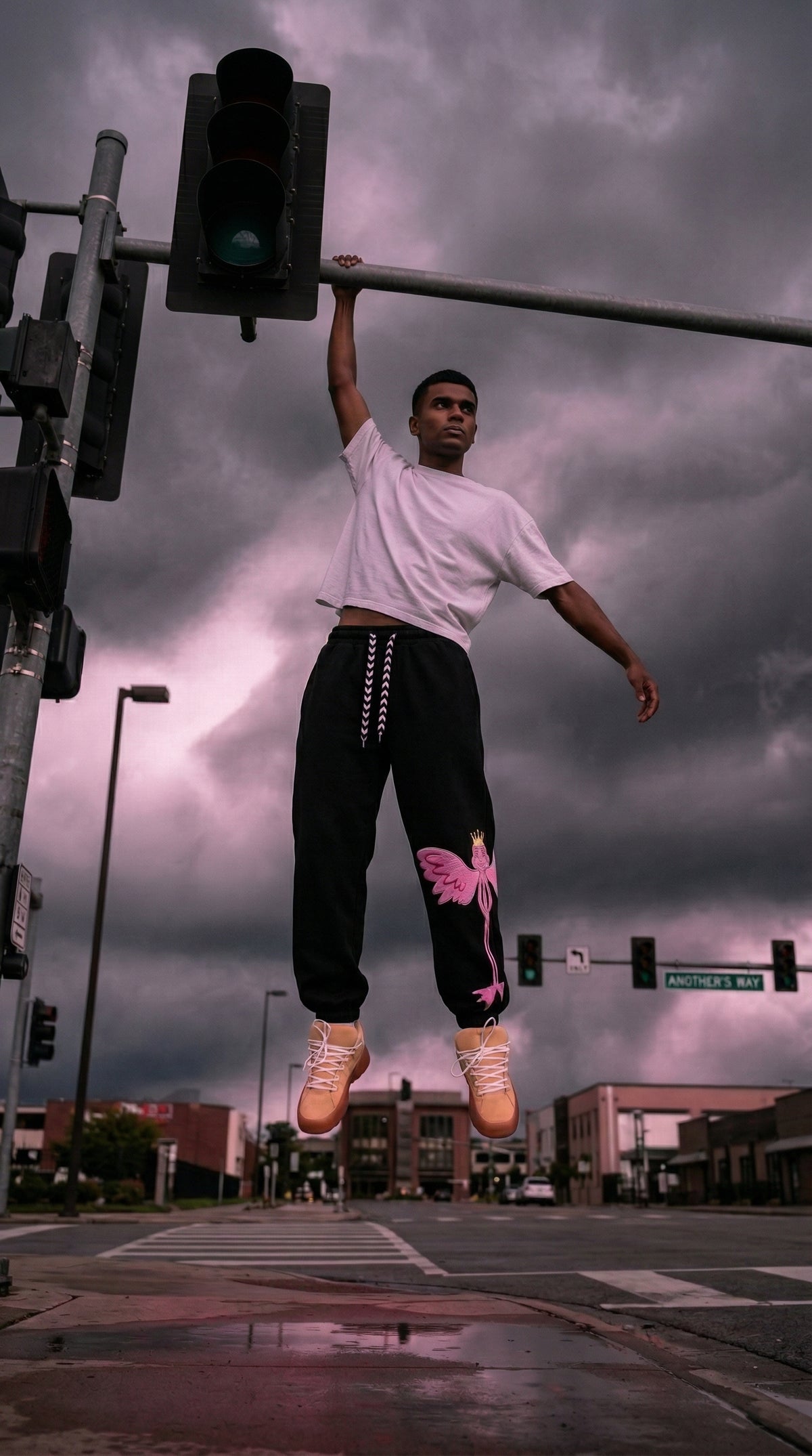 So High Fly Lowers — Elasticated Waist, Tapered Fit — view 5