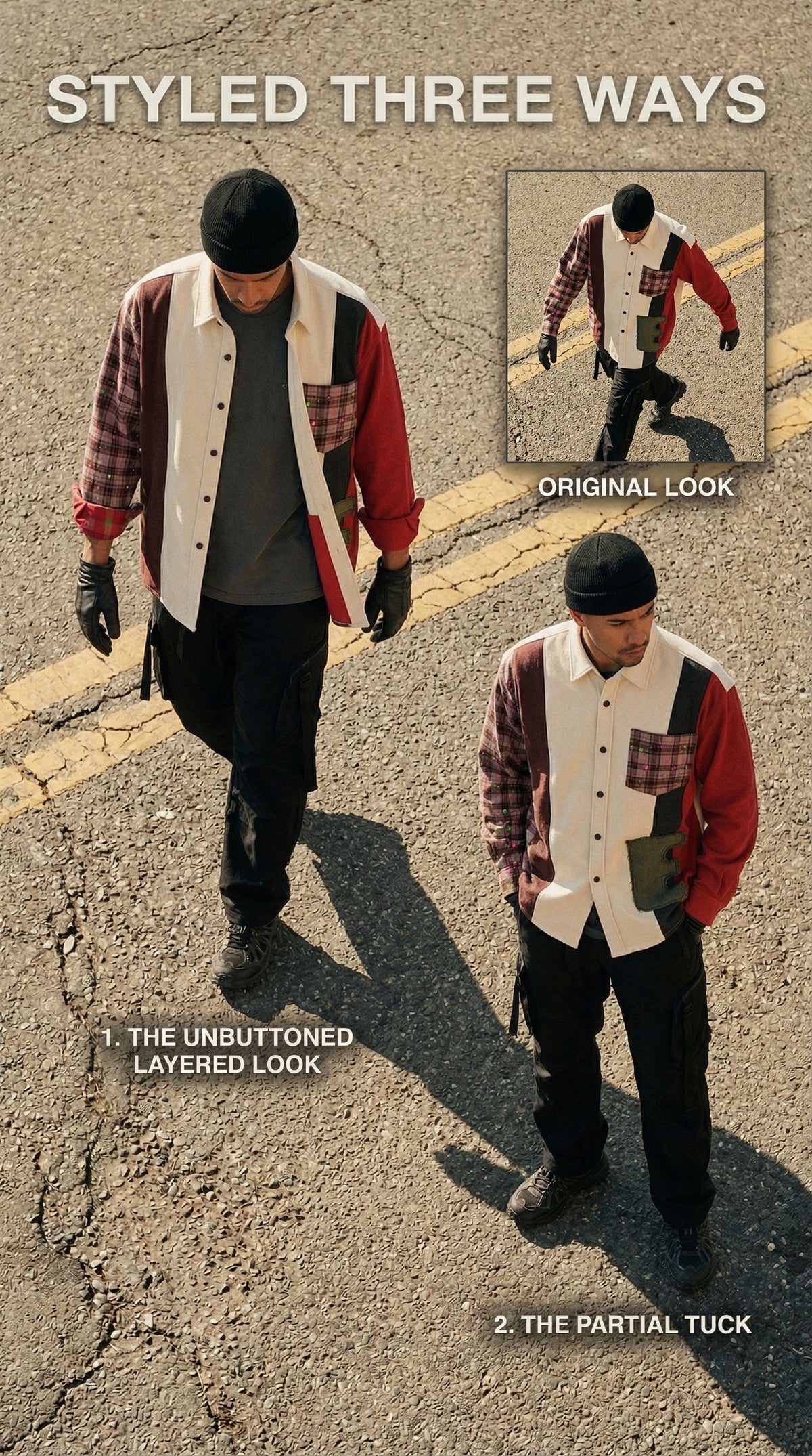 Mr. More Oversized Shirt — Universal Fit Casual Shirt — view 17
