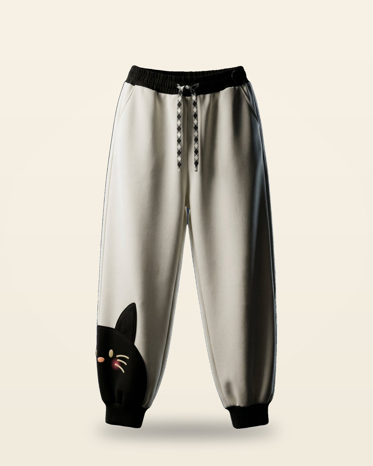 Meow Lower — Soft Elasticated Fit