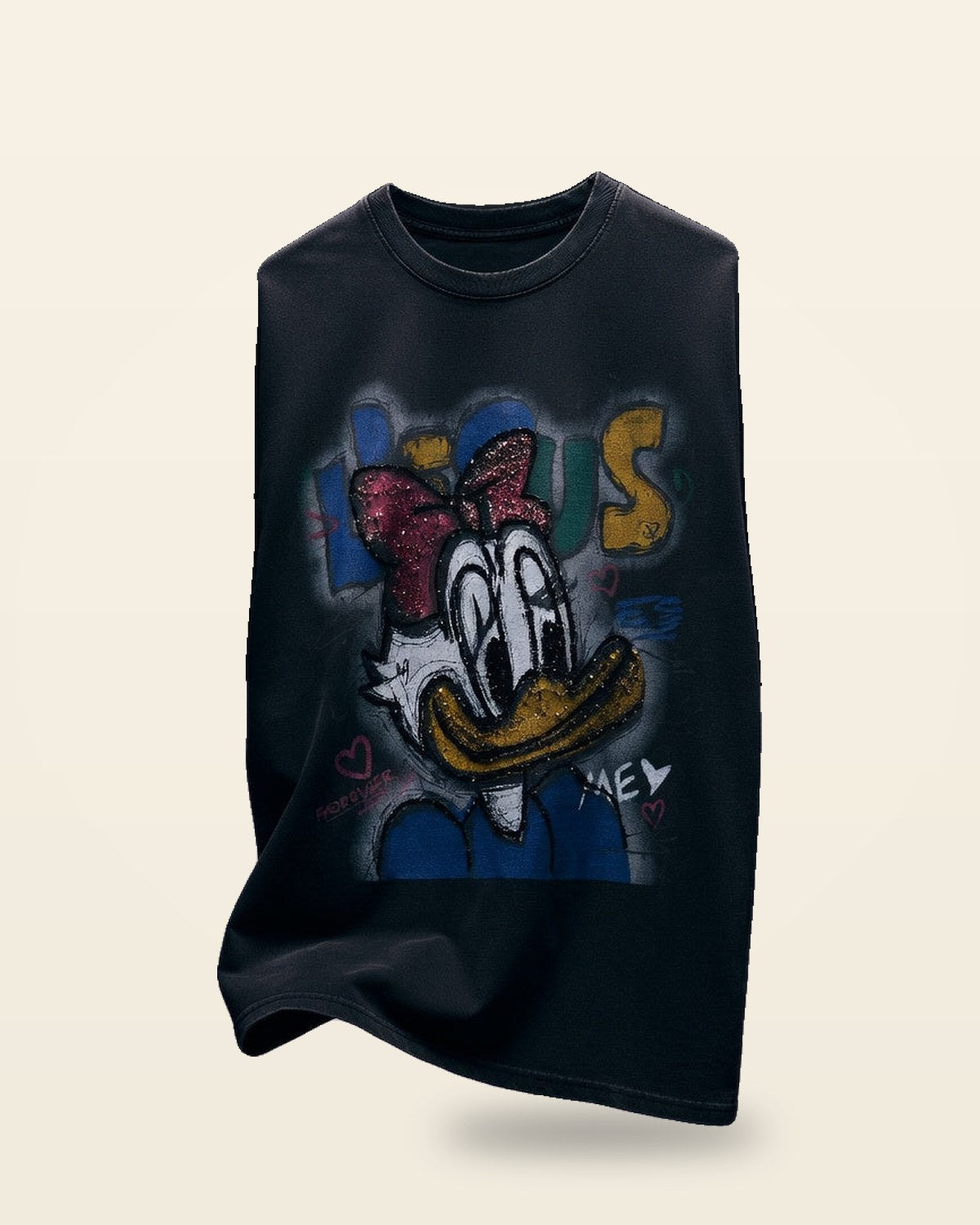 Modern Graphic Oversized Tee — Drop-Shoulder Fit