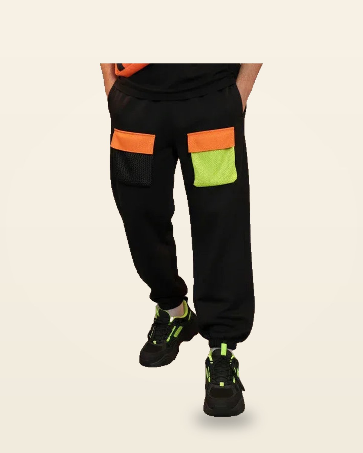 Net Pocket Lowers — Relaxed Fit Track Pants