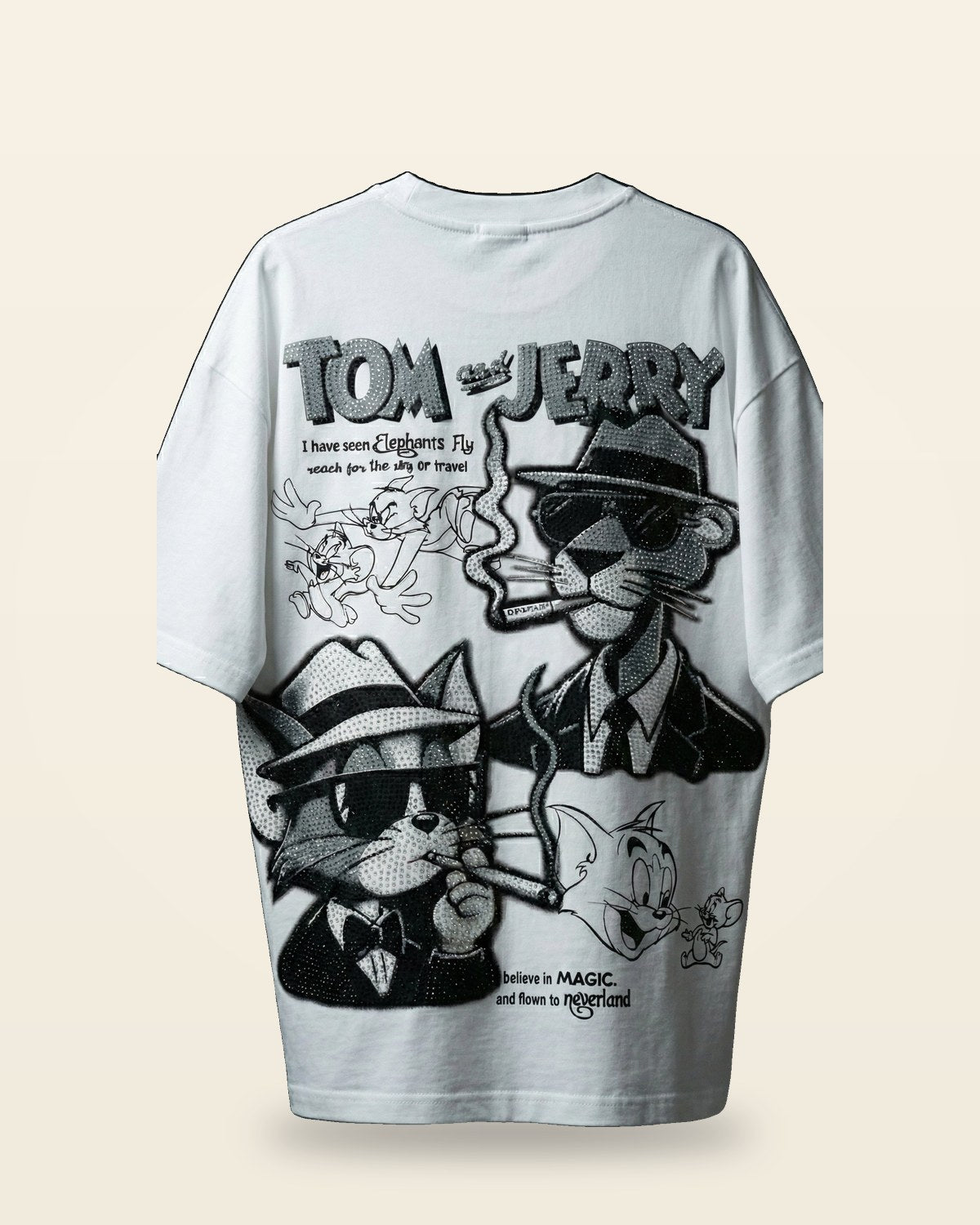 Noir Graphic Tee — Premium Heavyweight Oversized Fit