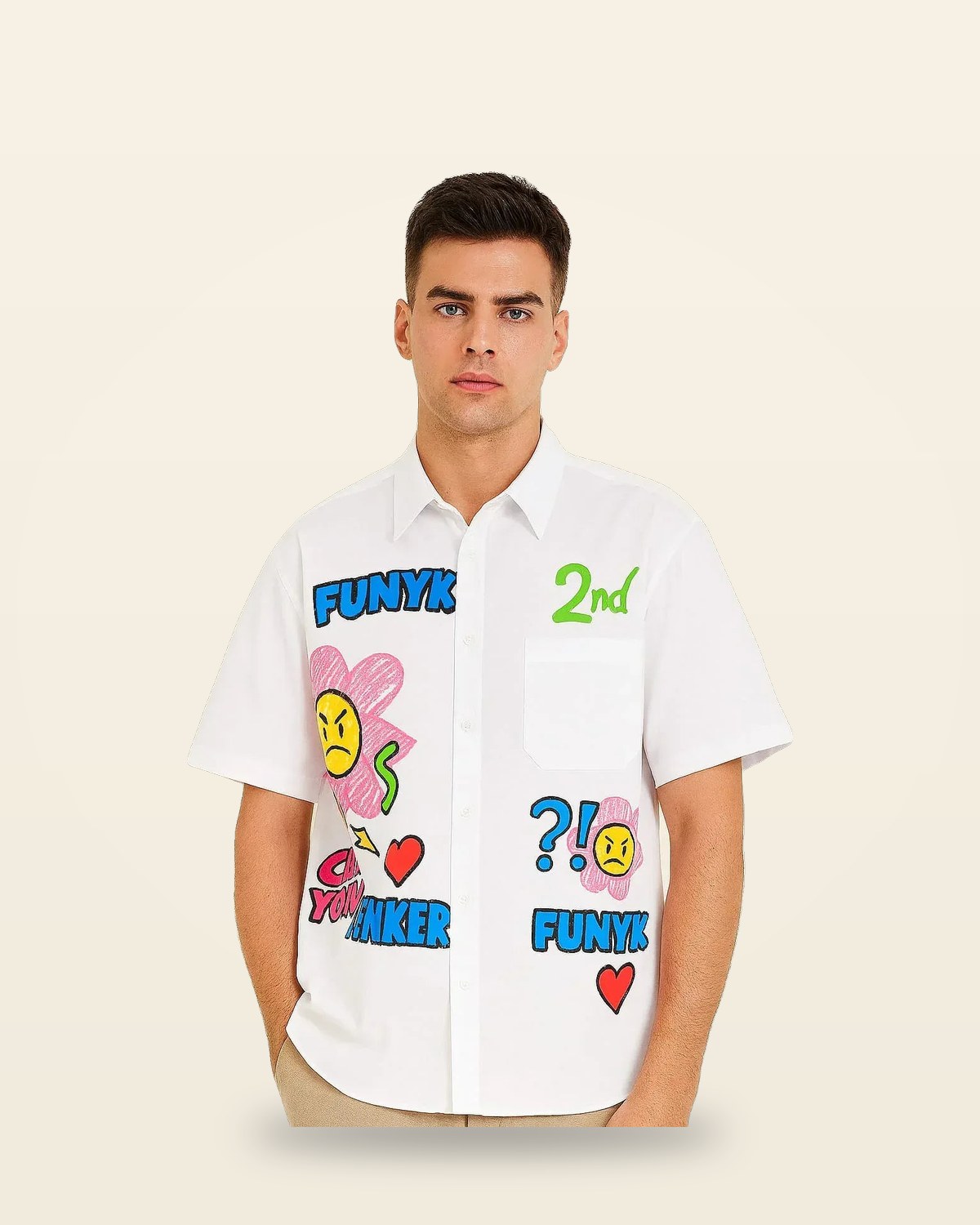 Oversized Full Sleeve Shirt —