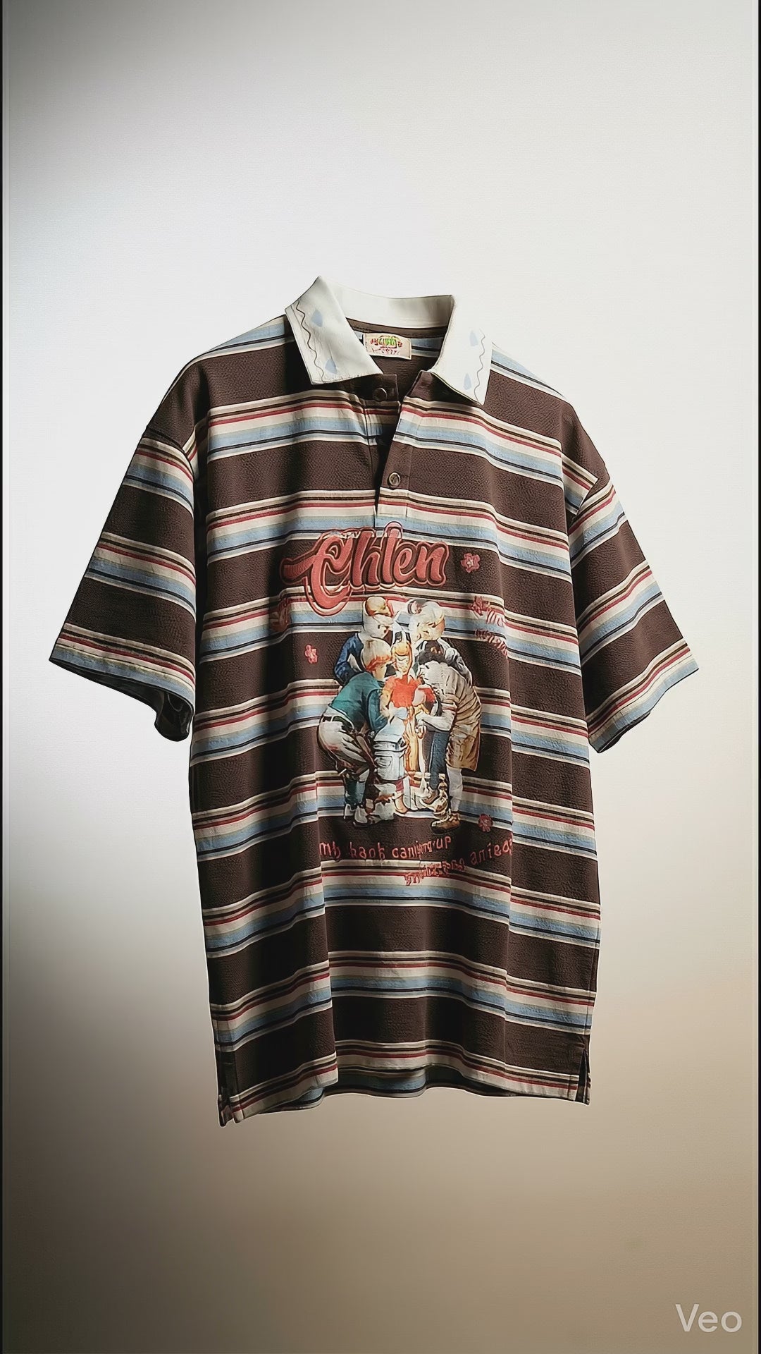 Brown Heavyweight Tee — Oversized Boxy Fit