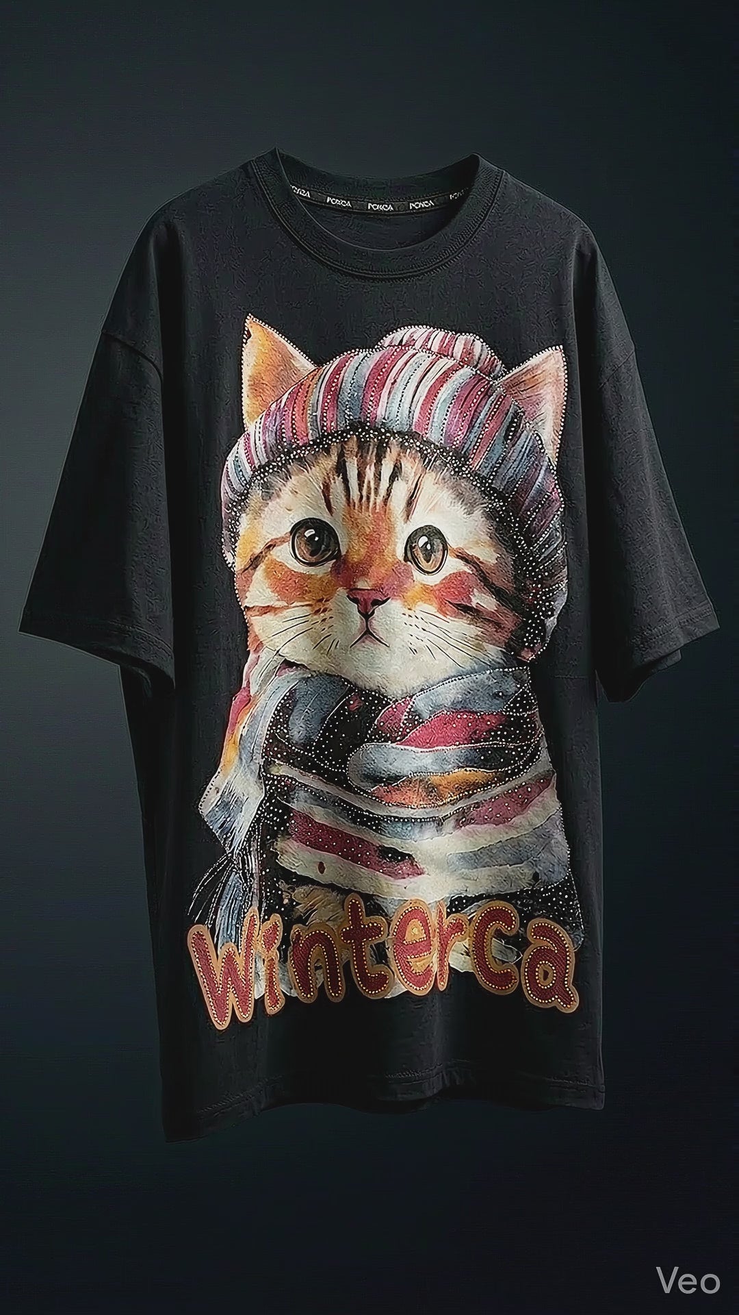 Retro Graphic Oversized Tee — Premium Cotton Drop Shoulder Fit