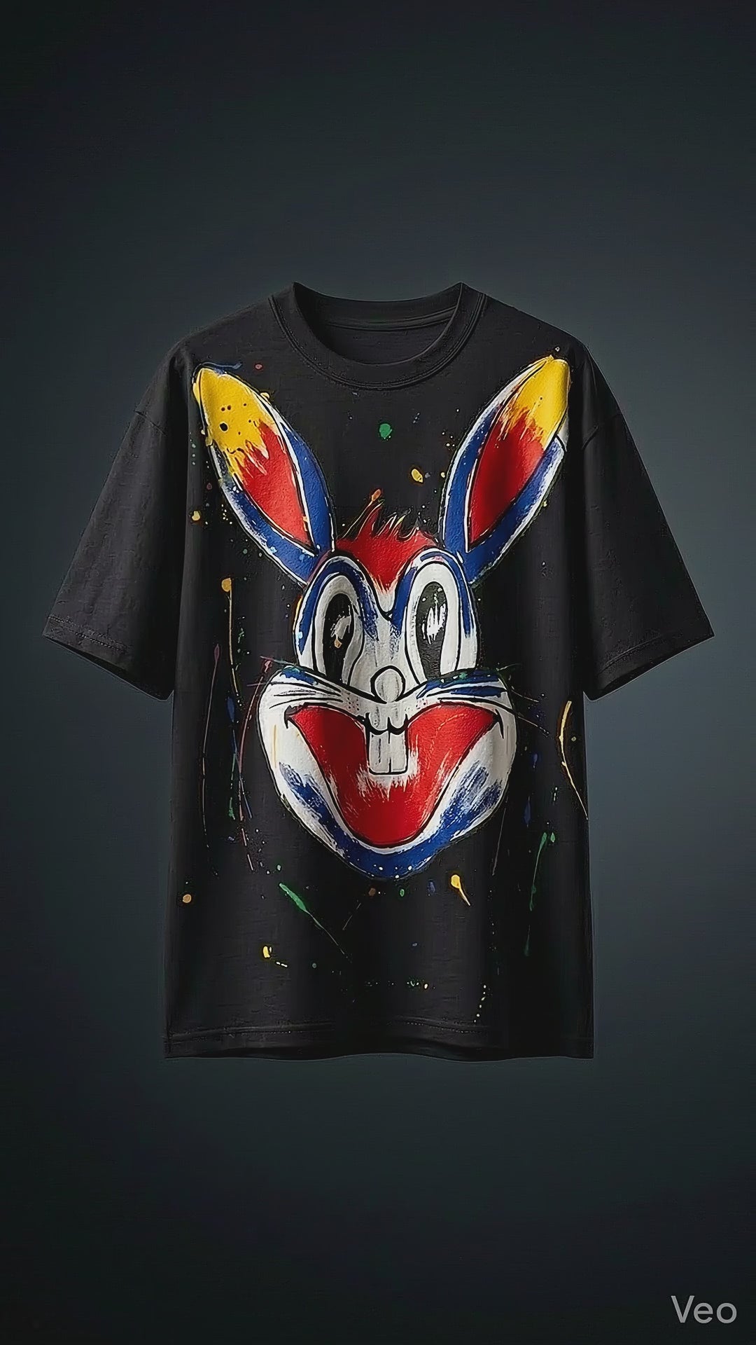 Hyper Rabbit Oversized Tee — Premium Cotton Fit