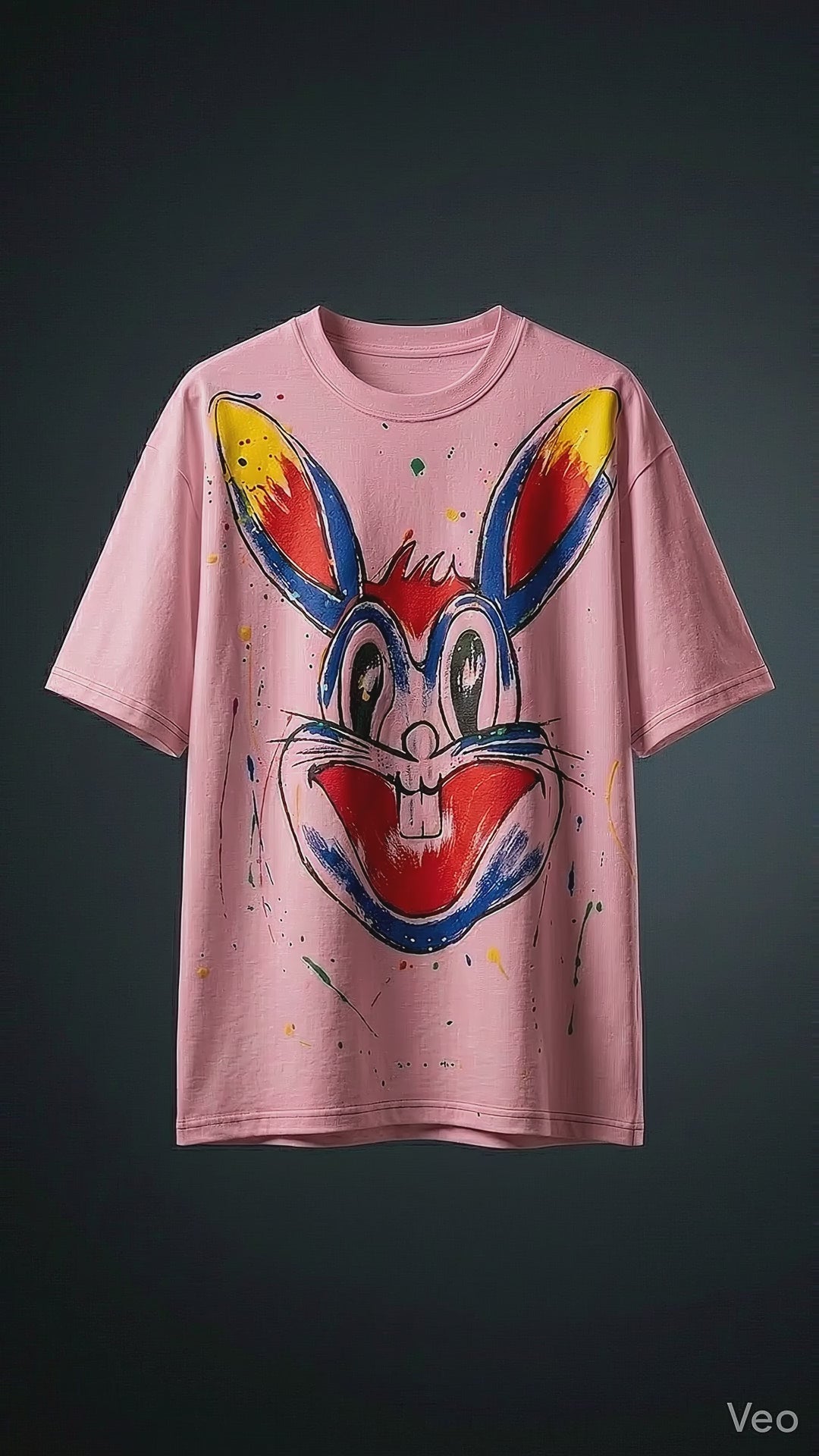 Hyper Rabbit Oversized Tee — Premium Cotton Fit