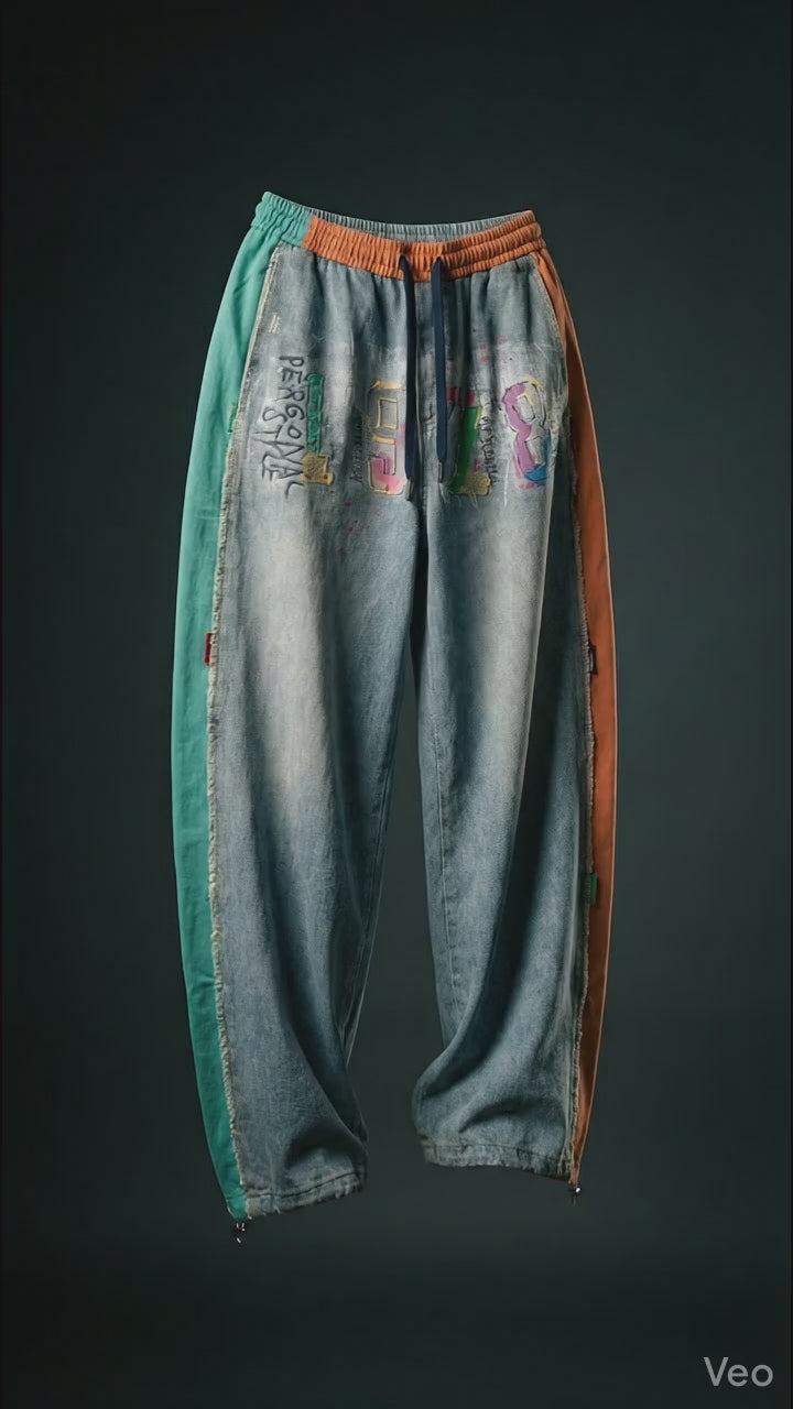 Retro Character Cut Jeans — Premium Denim Fit