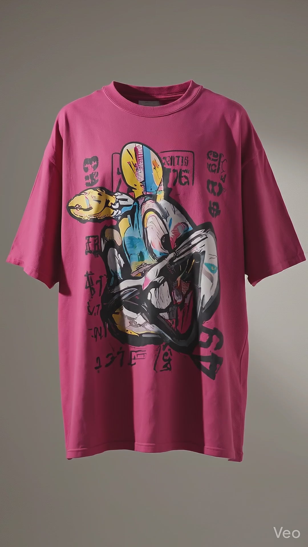 Attitude Edition Oversized Tee — Premium Cotton Fit