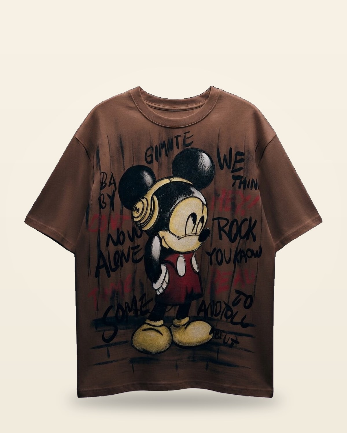 Prime Mood Oversized Tee — Heavyweight Drop-Shoulder Fit