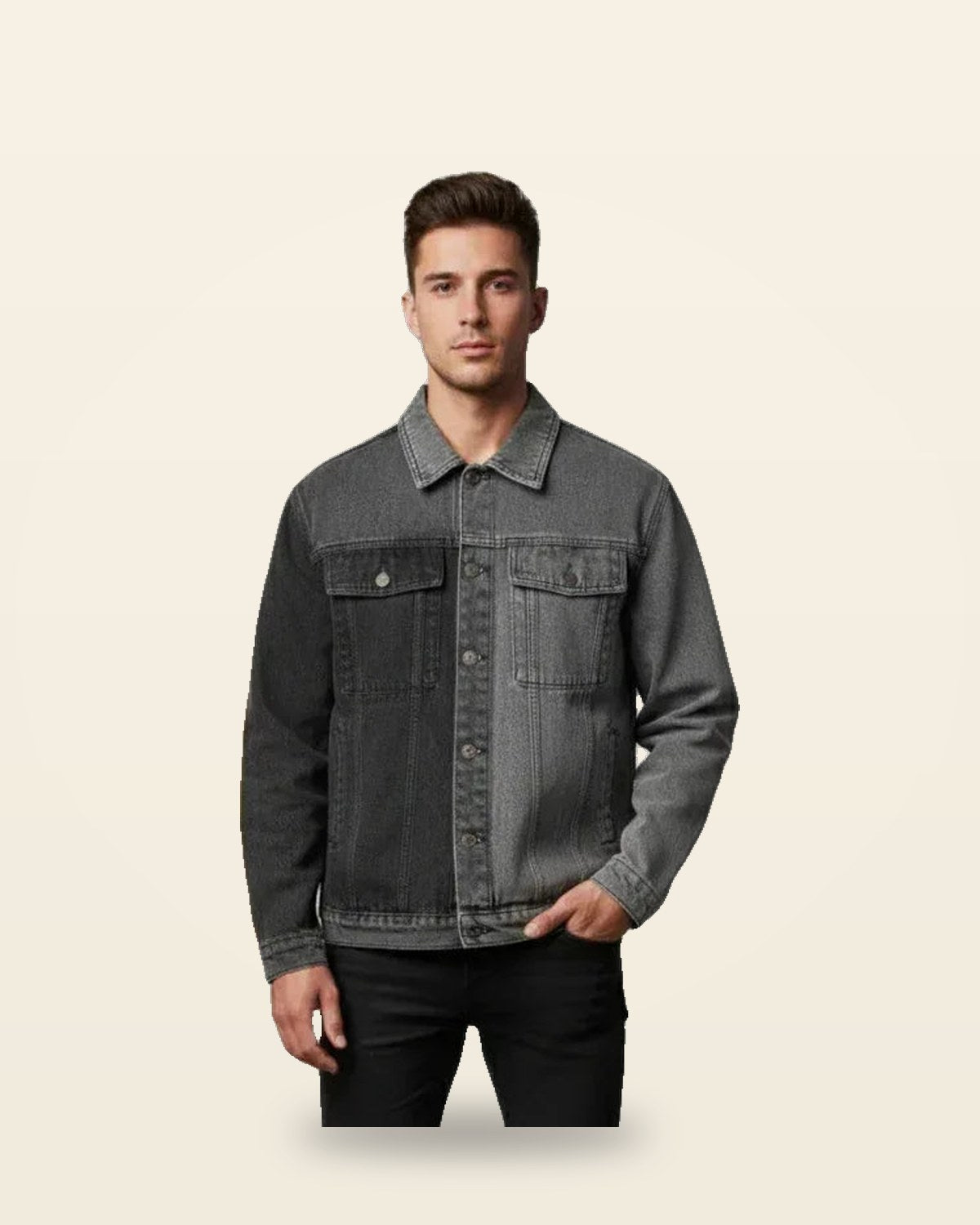 Relaxed Full-Sleeve Jacket — Everyday Utility Fit