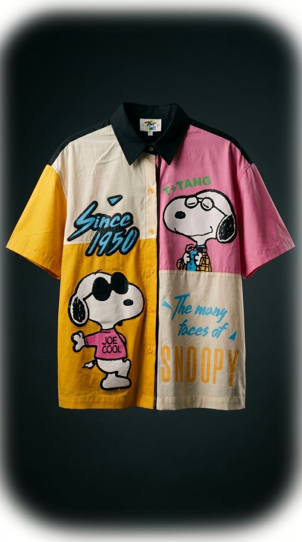Beagle Graphic Oversized Shirt — Smooth Tailored Fit — view 2