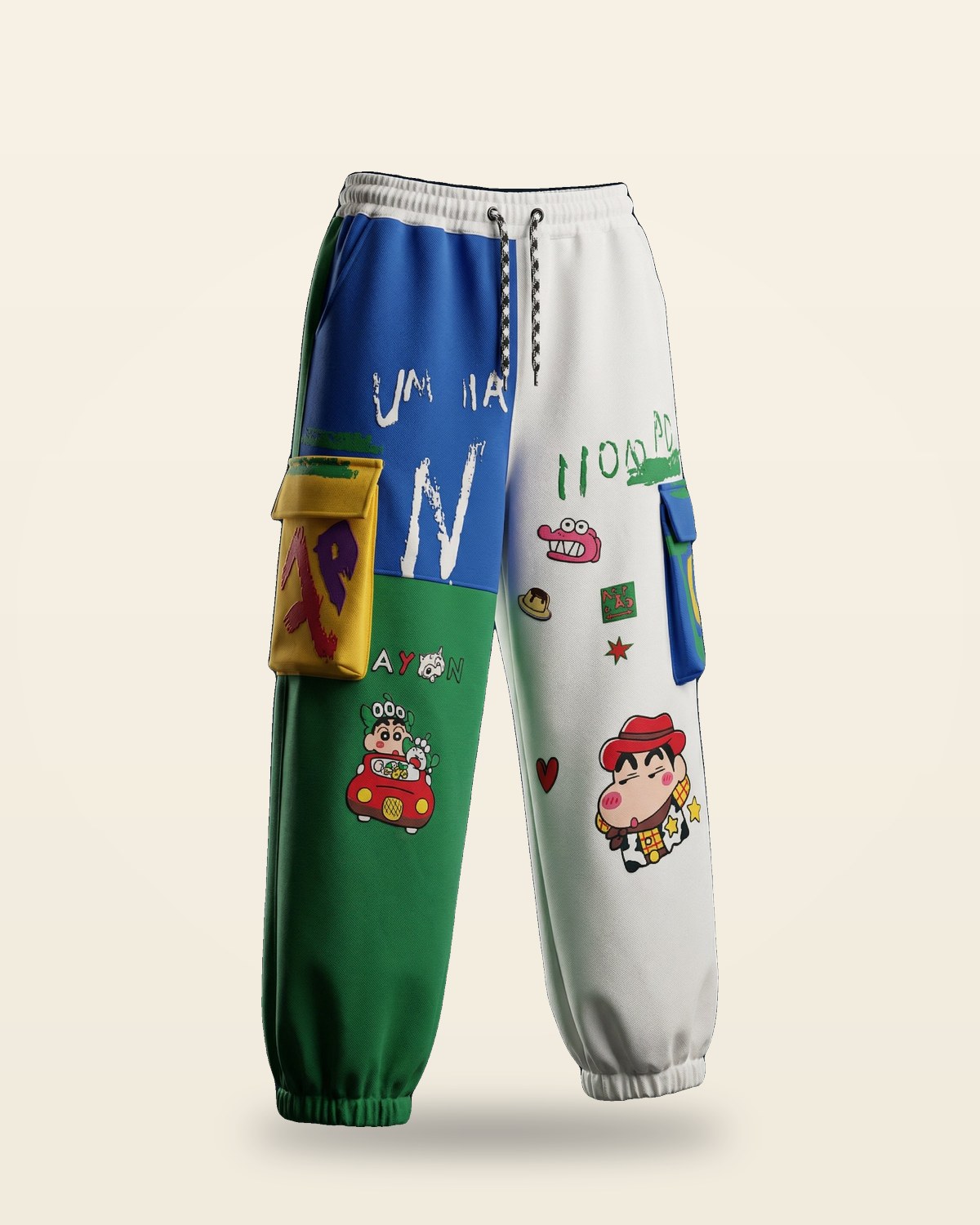 Respawn Tapered Lower — Multicolor Elasticated Fit
