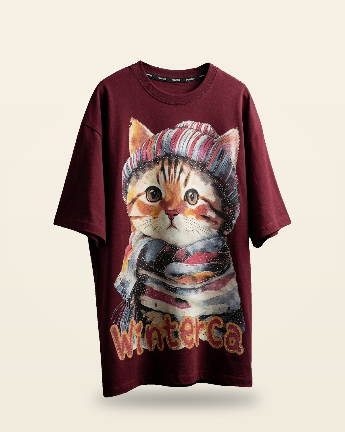 Retro Graphic Oversized Tee — Premium Cotton Drop Shoulder Fit