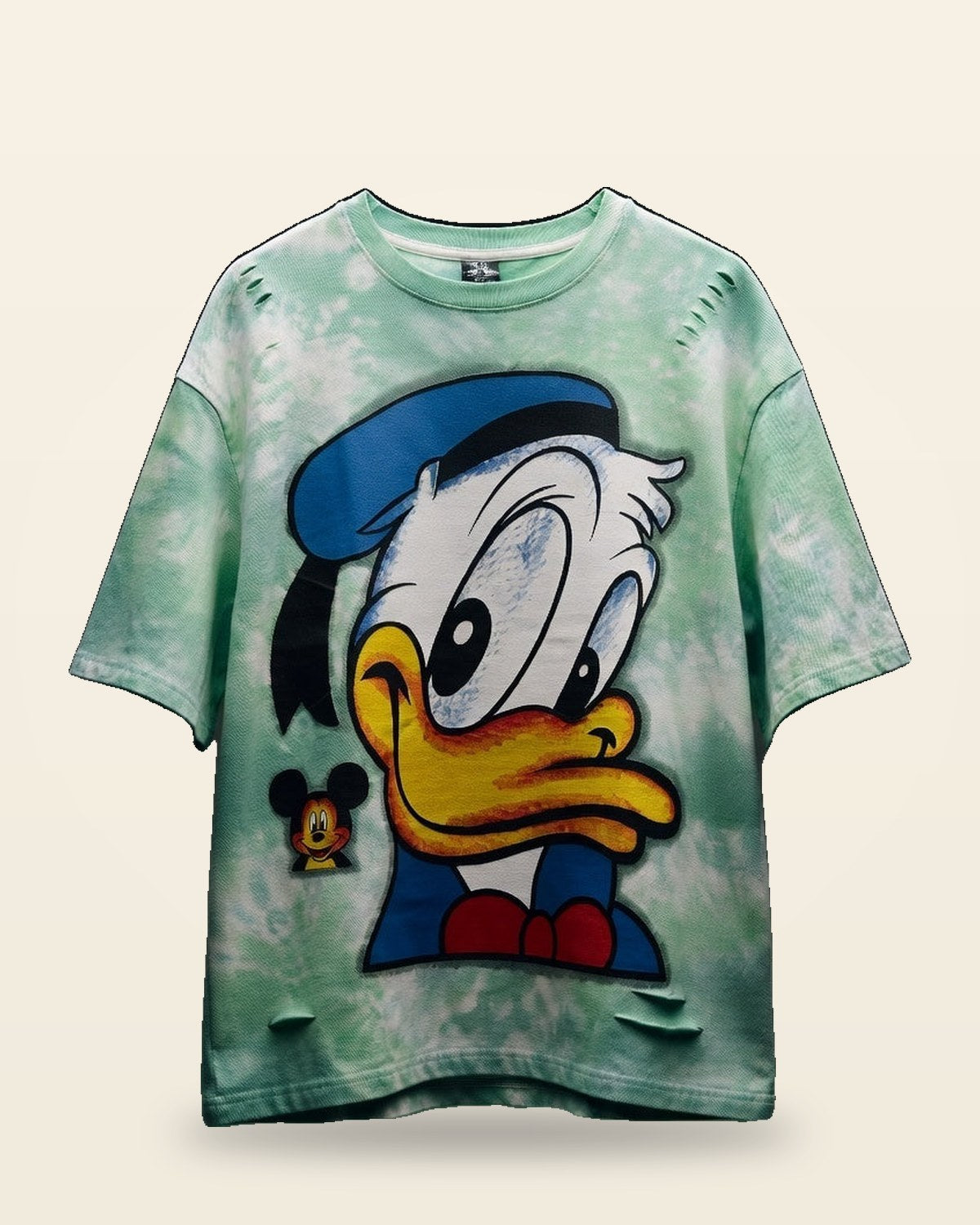 Retro Graphic Oversized Tee — Premium Cotton Fit