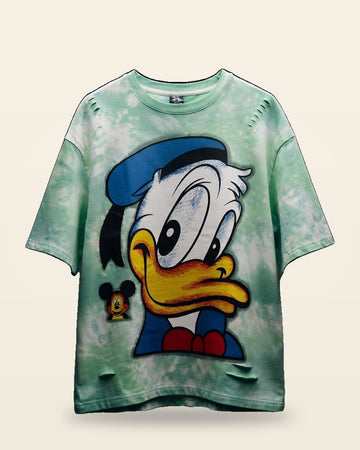 Retro Graphic Oversized Tee — Premium Cotton Fit