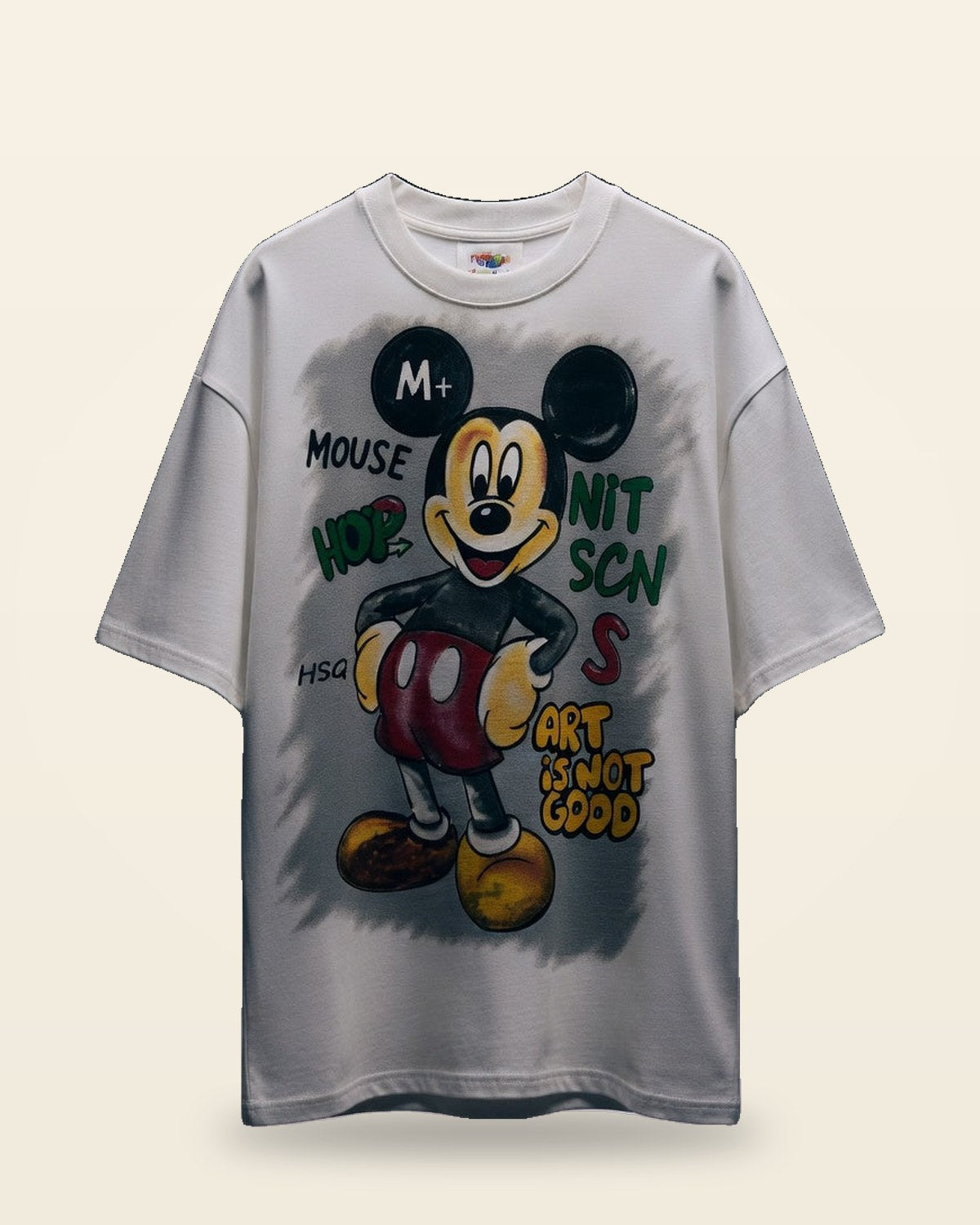 Retro Street Icon Tee — Heavyweight Oversized Fit