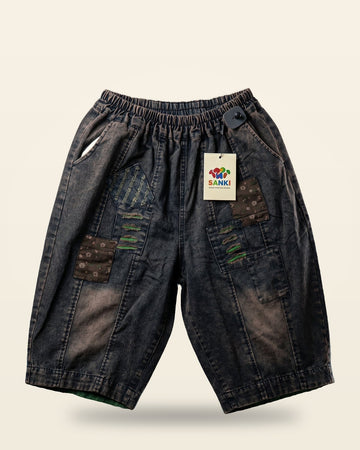 Roughwork Shorts — Black Cargo Fit