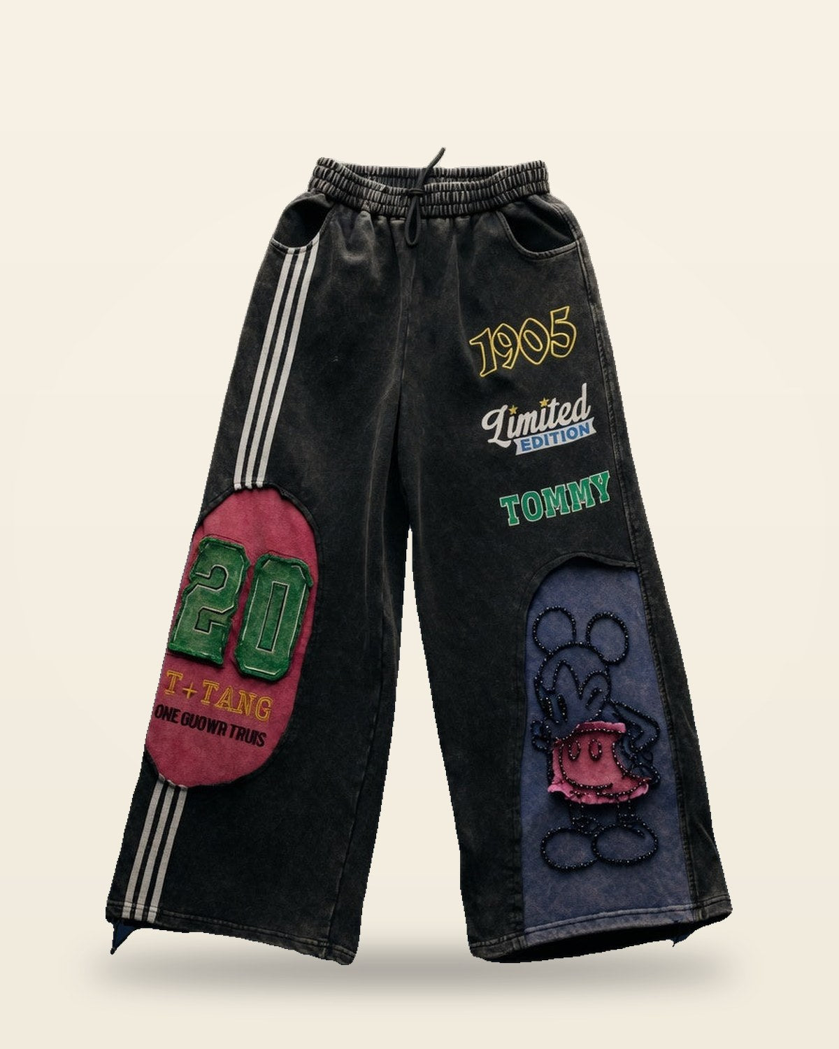 Runner Up Tapered Jeans — Drawstring Comfort Fit