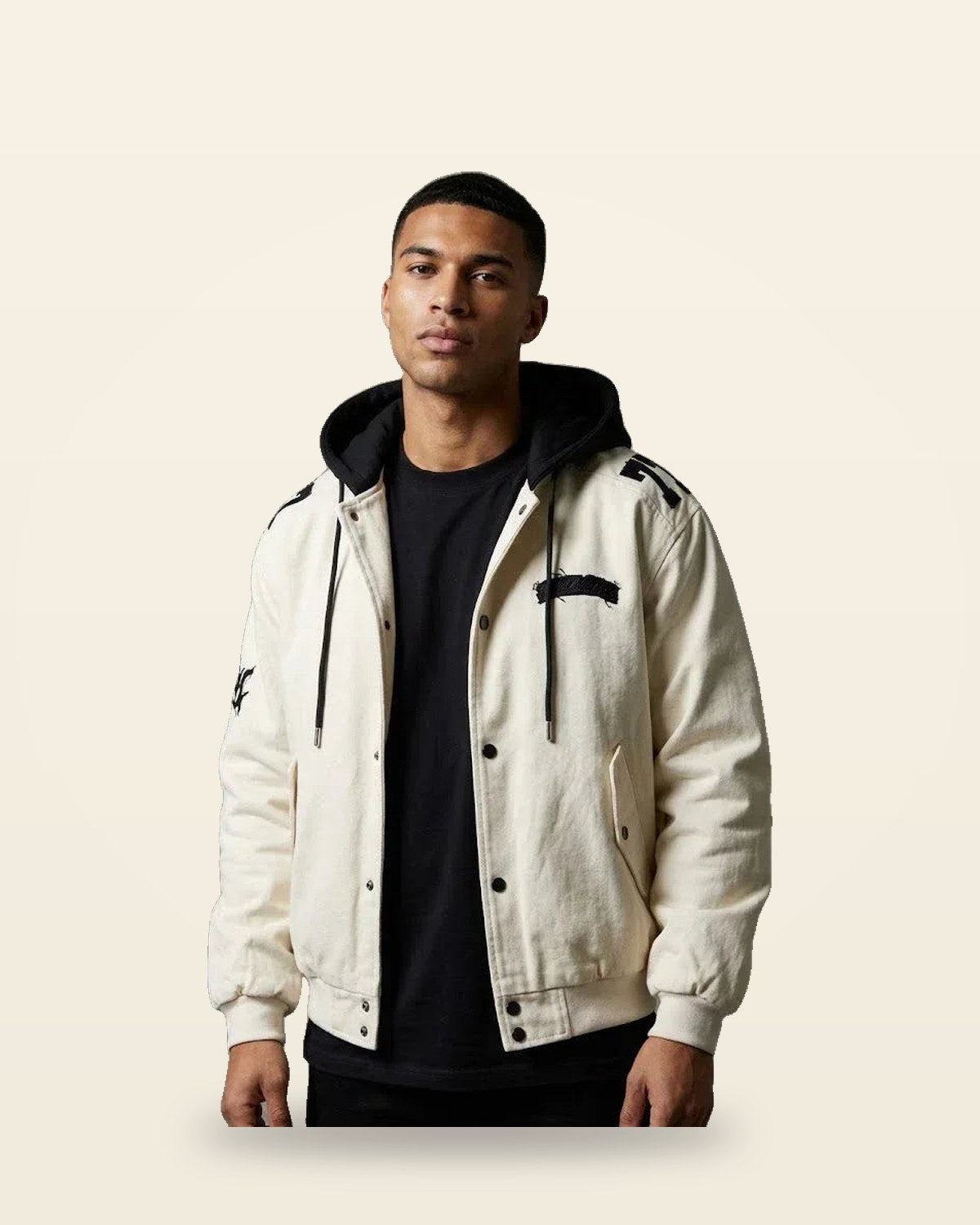 SANKI 77 Heavyweight Hoodie — Oversized Fleece-Lined Fit