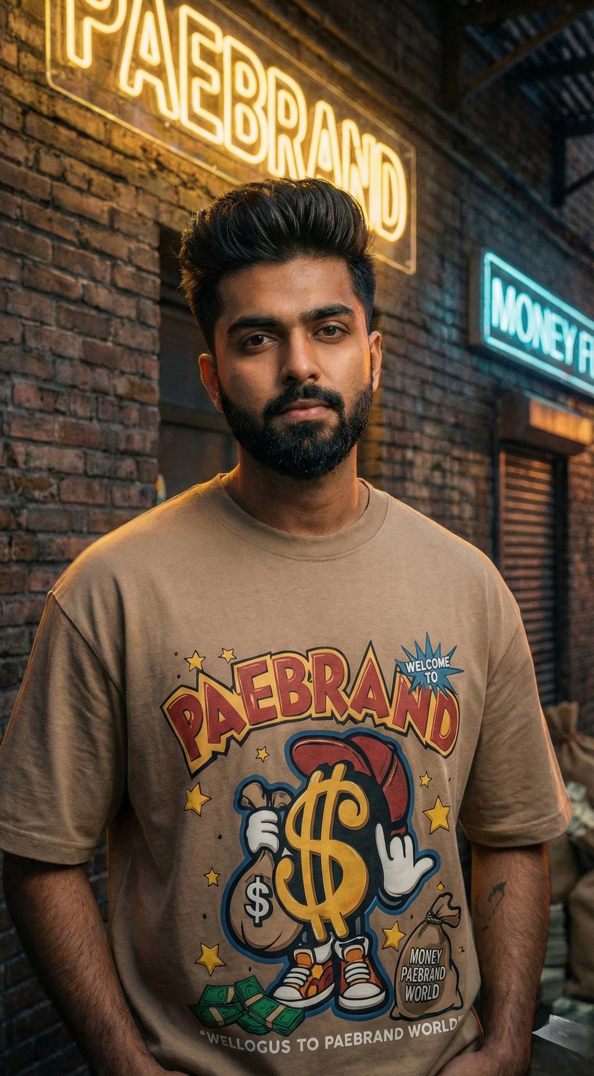 Street Carnival Tee — Premium Relaxed-Fit Cotton — view 5