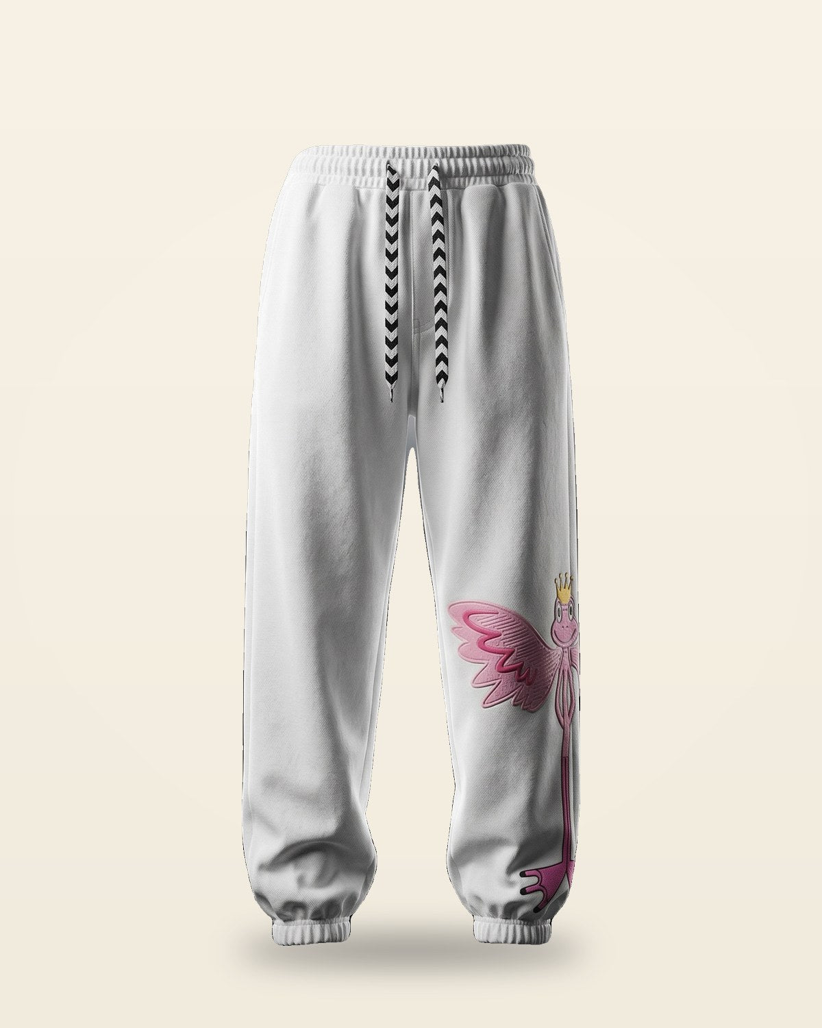 So High Fly Lowers — Elasticated Waist, Tapered Fit