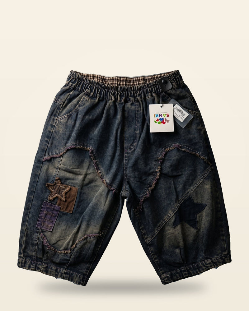 Staring Shorts — Navy Premium Cotton Twill