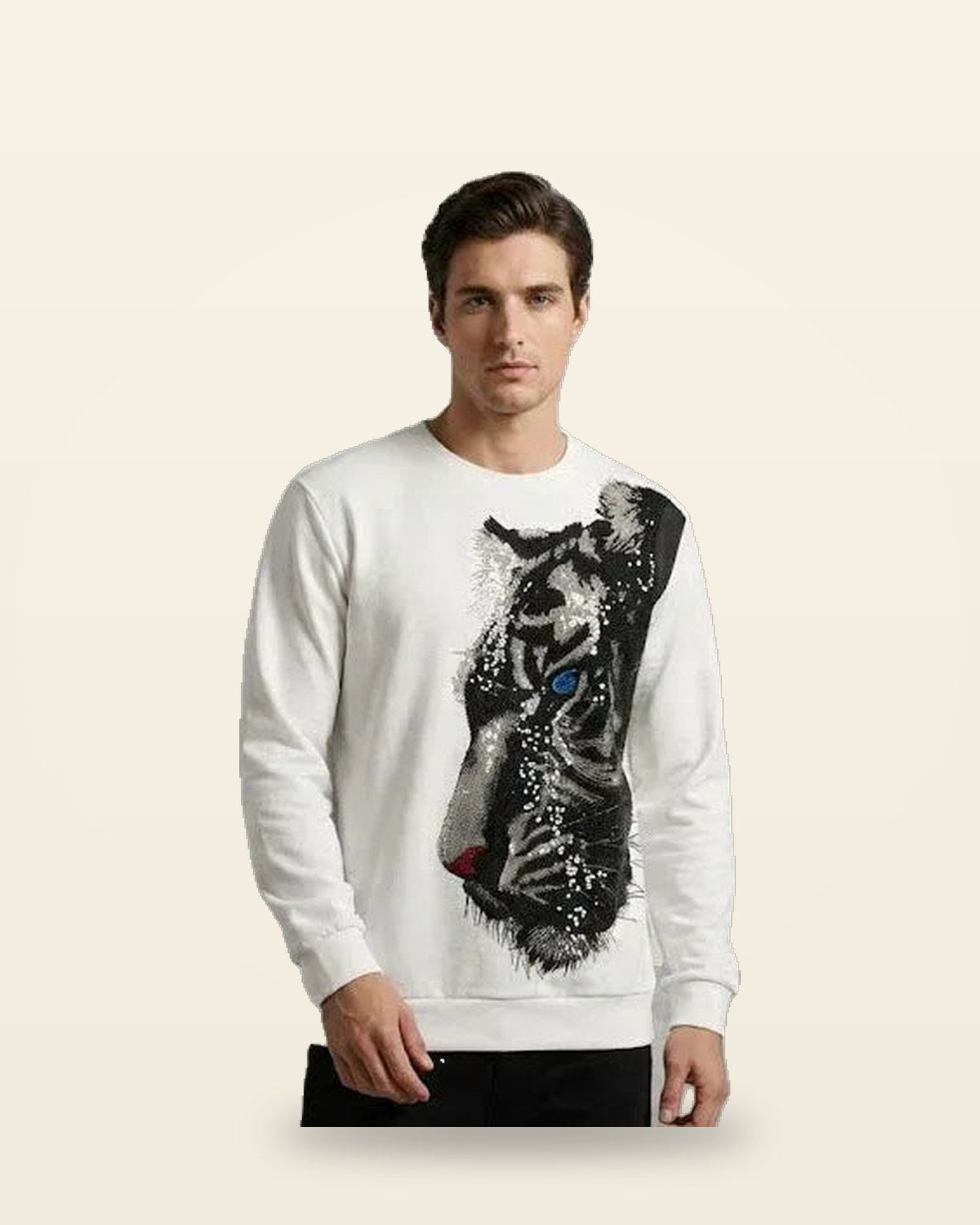 Stonework Sweatshirt — Textured Premium Fit