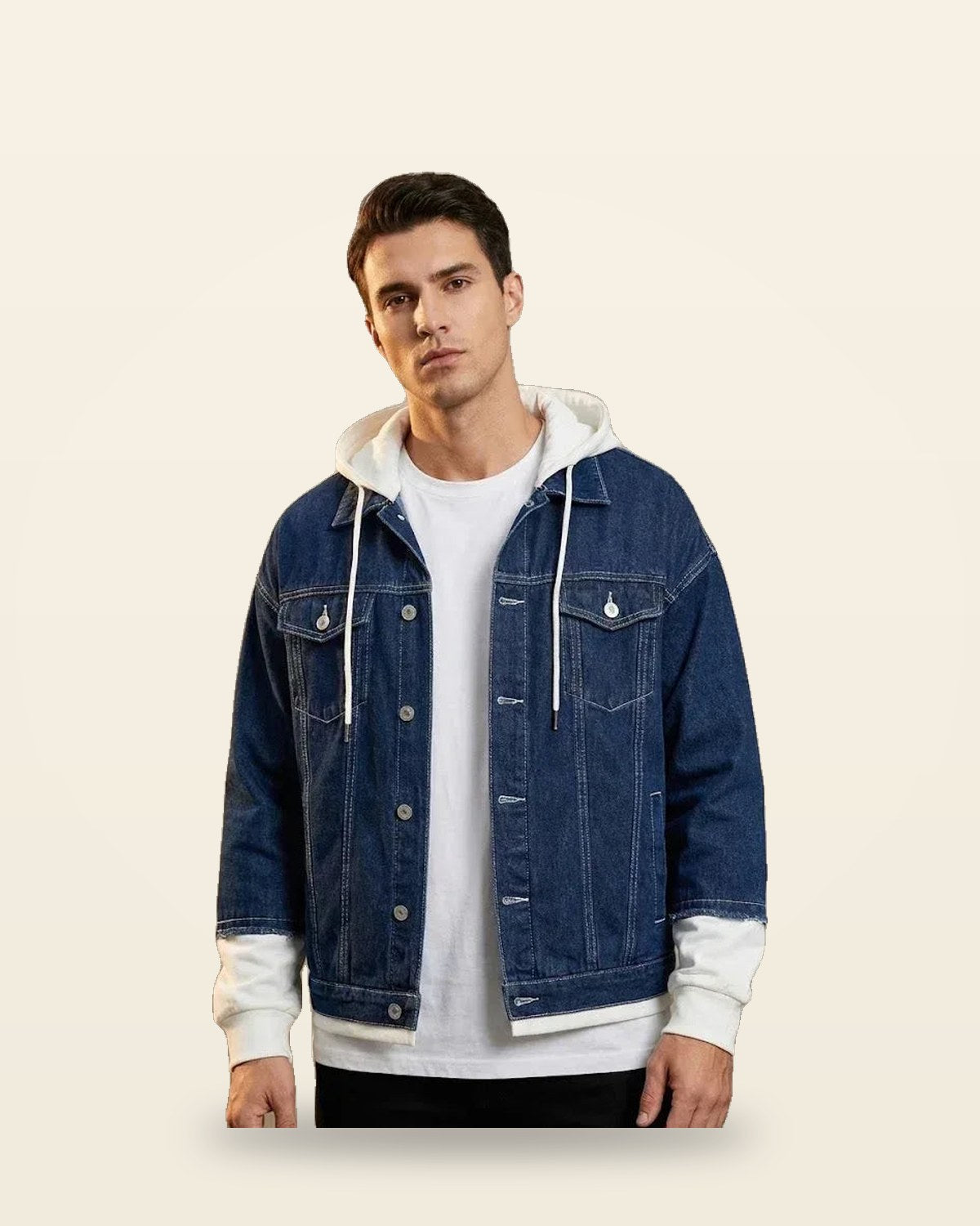 Structured Hoodie Jacket — Premium Hardware Fit