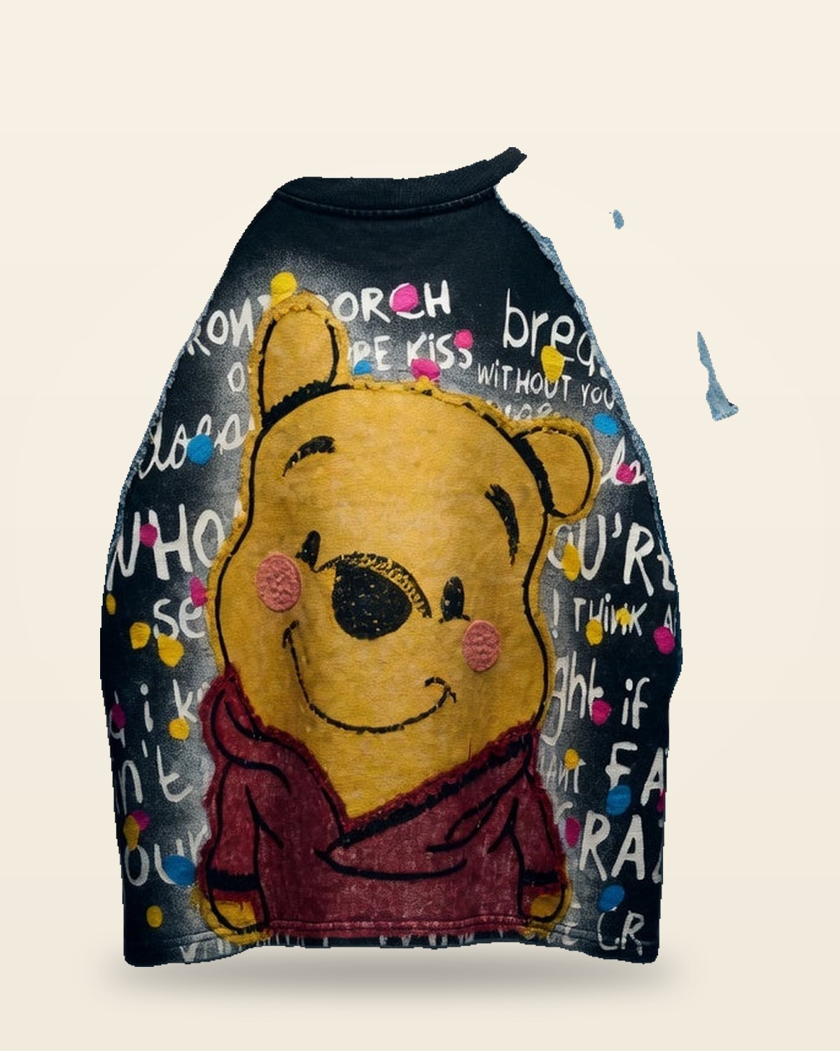 Sweet Honey Oversized Tee — Drop-shoulder graphic fit