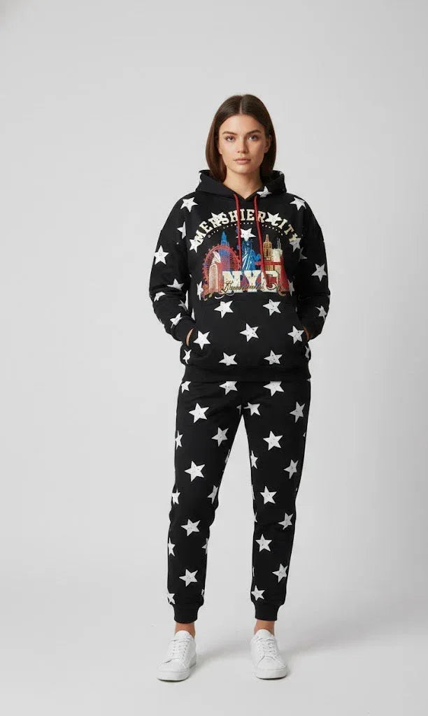 SANKI Scarlet Star Hoodie Jogger Set - Sanki