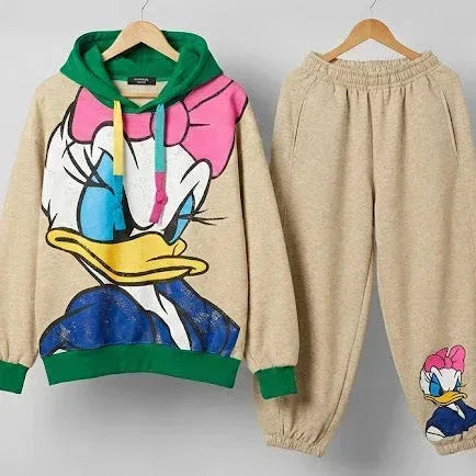 SANKI Funky Daisy Duck Printed CO-ORD SET - Sanki