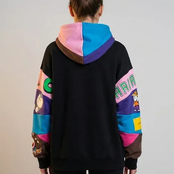 SANKI Multi-Color Cartoon HOODIE - Sanki