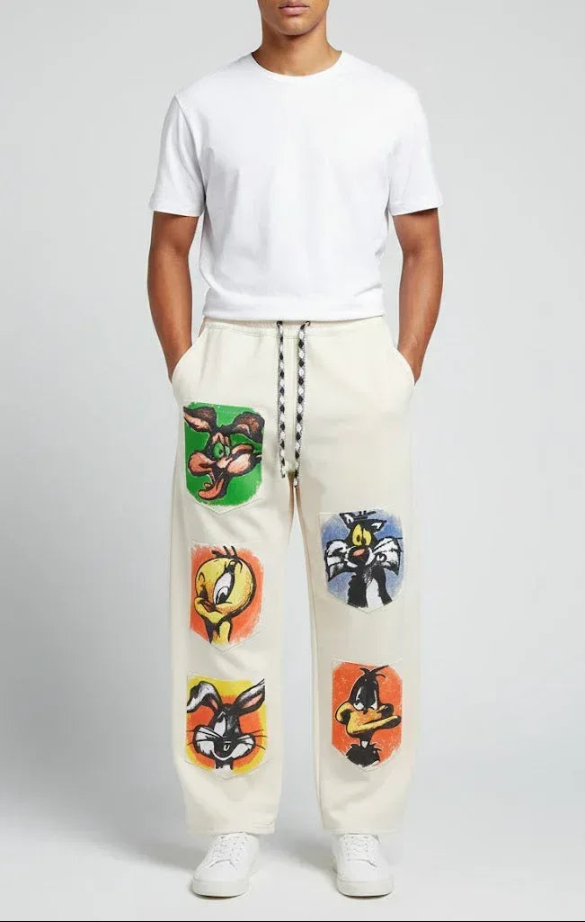 SANKI Funky Pop Art Jogger Pants - Sanki