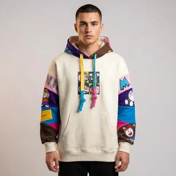 SANKI Multi-Color Cartoon HOODIE - Sanki