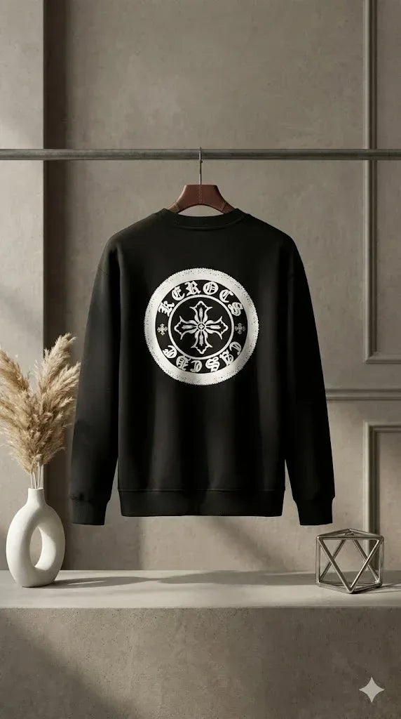 Glowing Sweatshirt - BLACK - Sanki