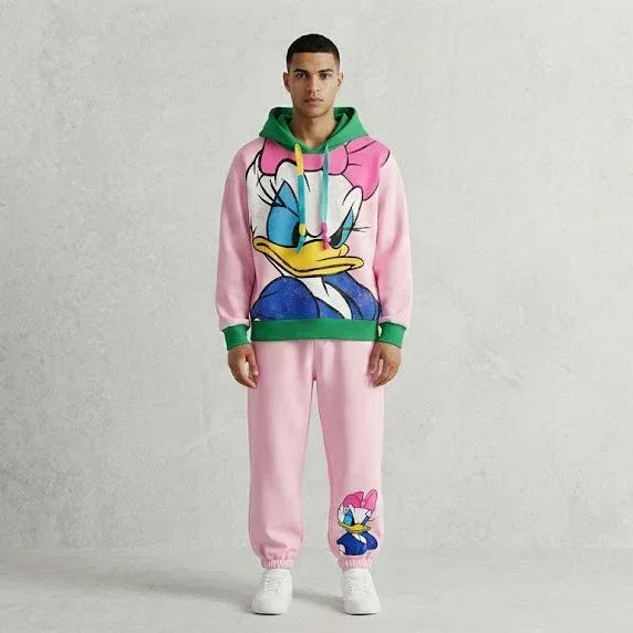SANKI Funky Daisy Duck Printed CO-ORD SET - Sanki
