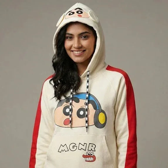 SANKI Cartoon Face Hoodie - Sanki